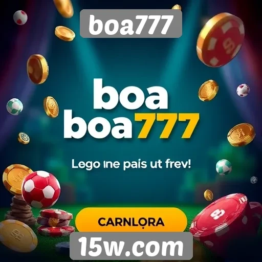 Recursos exclusivos do site de jogos boa777